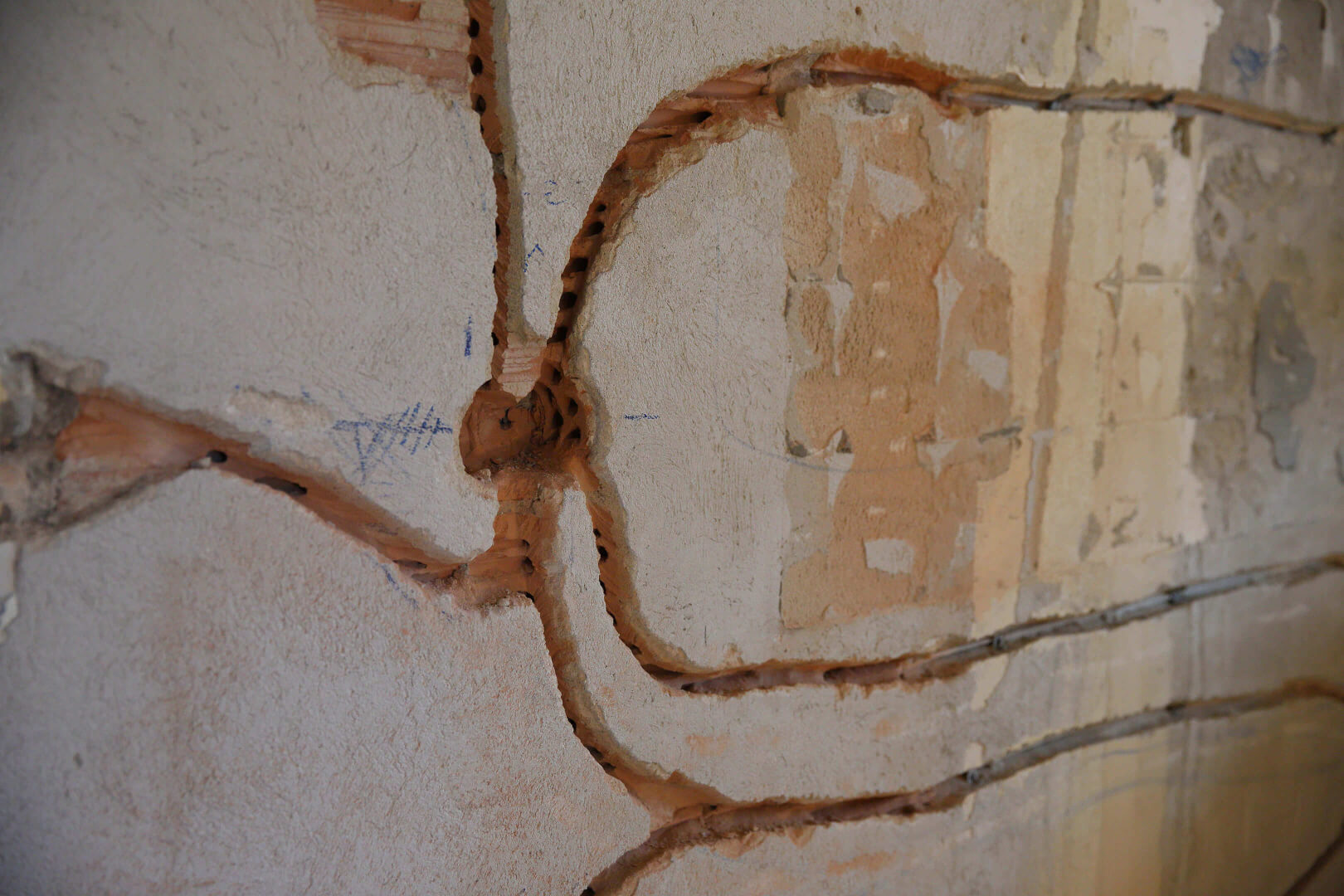 Unterputzinstallation