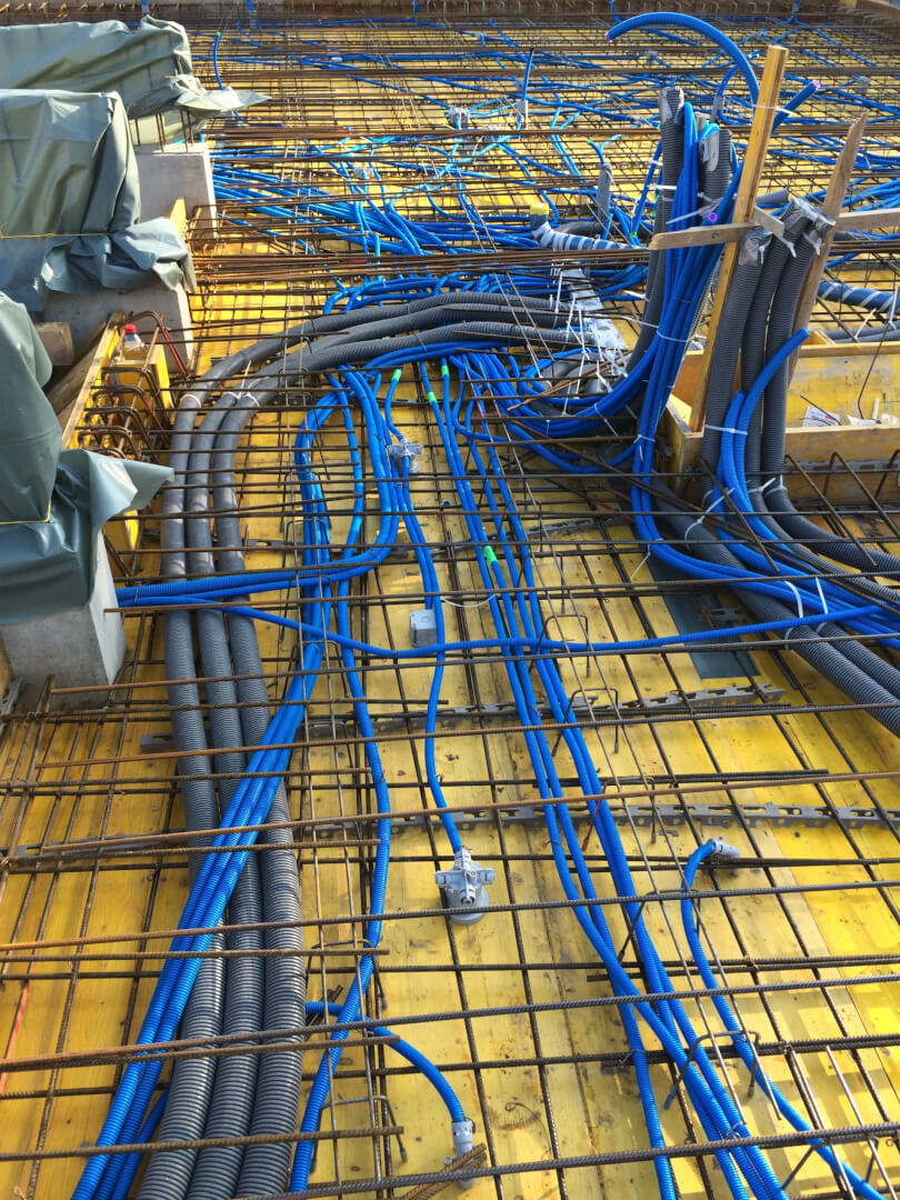 Rohreinlagen Wohnungsbau